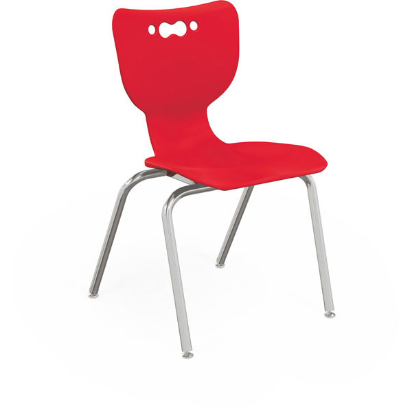 Boomerang Desk Bundle - Six Desks + Six 18"H Hierarchy Chairs by Mooreco