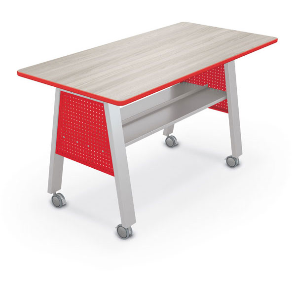 Compass Makerspace Table with Laminate Top - 72"W x 36"D x 42"H by Mooreco