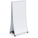Ogee Curved Mobile Whiteboard by Best-Rite
