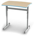 Silhouette Curve Student Desks by Smith System