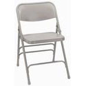 NPS Triple-Brace Steel Folding Chair