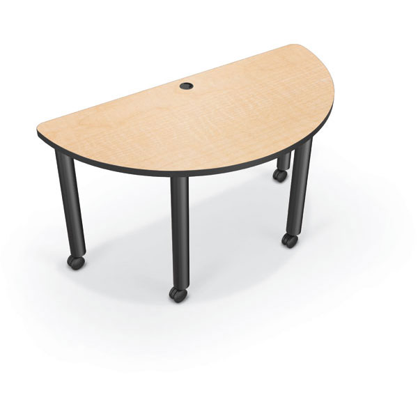 Semi round table discount