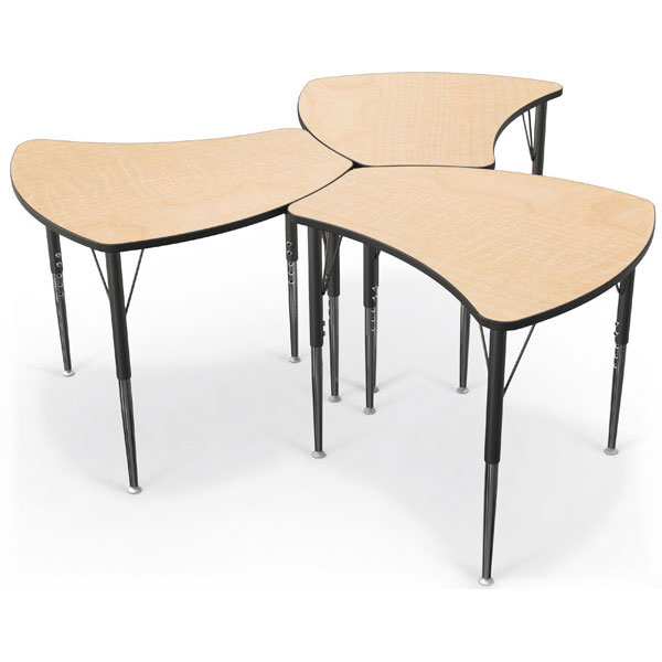 Economy Shapes Desk by Mooreco