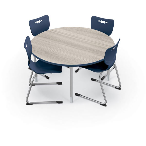 Hierarchy Activity Table Round 48"W X 48"D by Mooreco