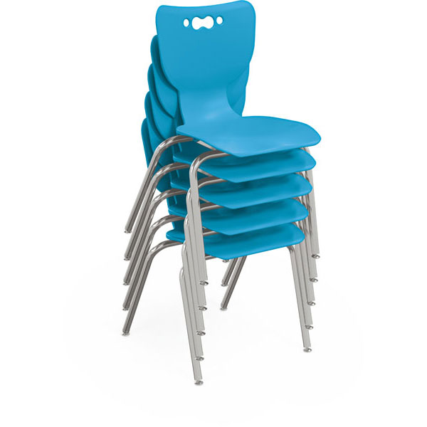 Hierarchy 14"H Stack Chair by Mooreco