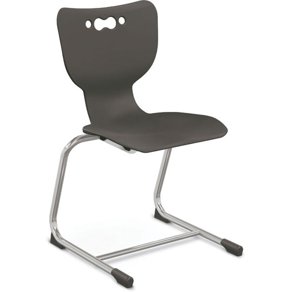 Hierarchy 14"H Cantilever Chair by Mooreco