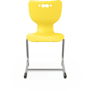 Hierarchy 18"H Cantilever Chair by Mooreco
