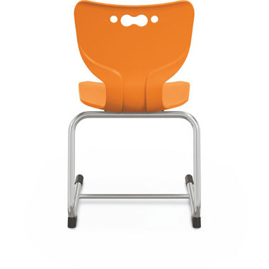 Hierarchy 18"H Cantilever Chair by Mooreco