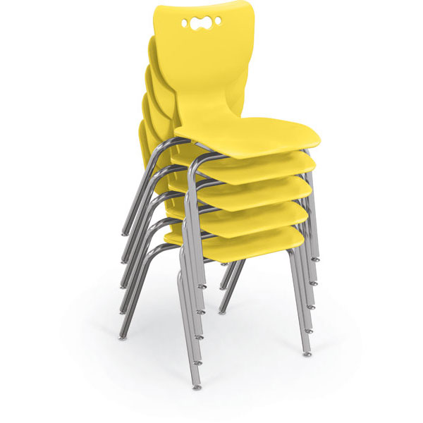 Hierarchy 12"H Stack Chair by Mooreco