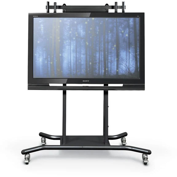 iTeach Spider Electric Height Adjustable Flat Panel TV Cart - 58"W x 75-98"H by Mooreco