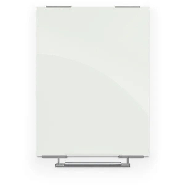 Visionary Exo Magnetic Glass Board - White Gloss - 3'W x 2'H by Best-Rite