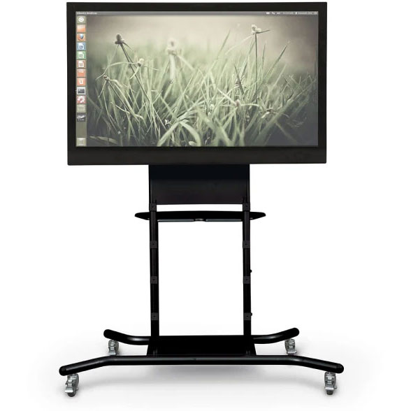 iTeach Spider Manual Height Adjustable Flat Panel TV Cart - 58"W x 74"H by Mooreco