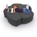 Economy Gray Shapes Soft Seating by Balt