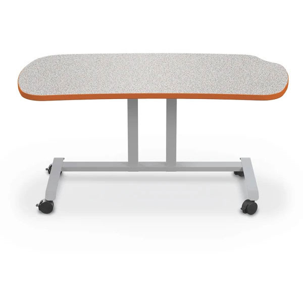 Hierarchy Grow & Roll Bean Two-Student Desk by Mooreco