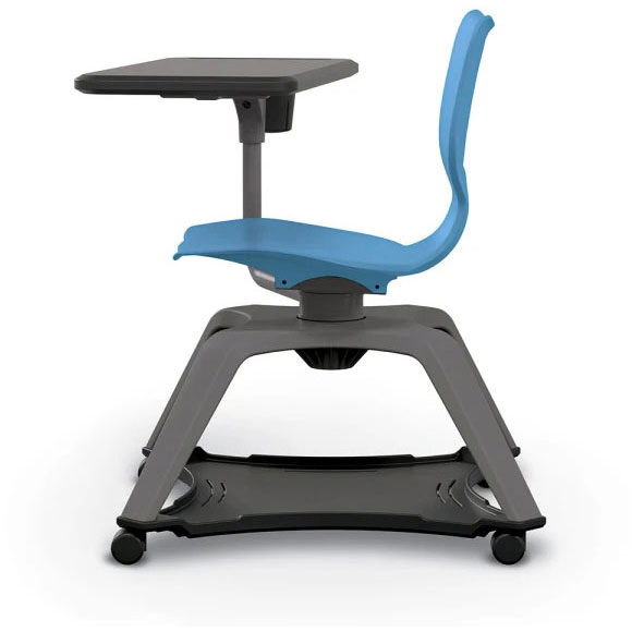 Hierarchy Enroll Tablet Chair with Tablet Arm and Cup Holder by Mooreco