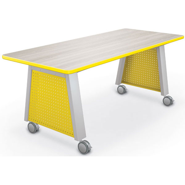 Compass Makerspace Table with Laminate Top - 72"W x 30"D x 29"H by Mooreco