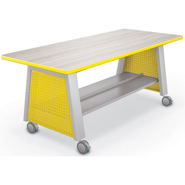 Compass Makerspace Table with Laminate Top - 72"W x 30"D x 29"H by Mooreco