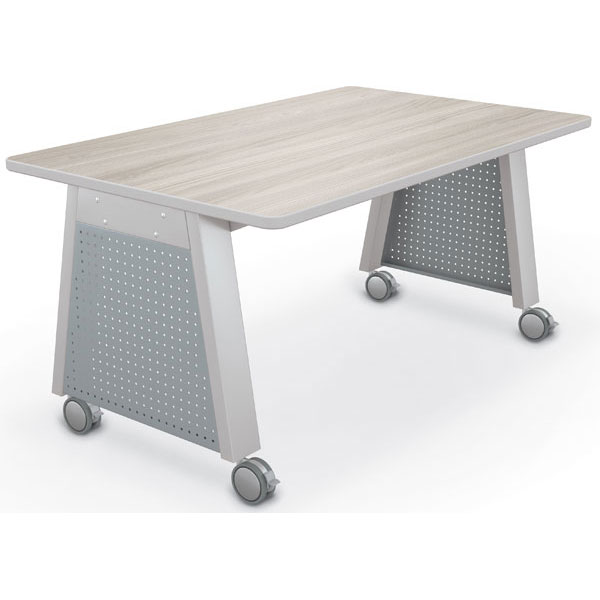 Compass Makerspace Table with Laminate Top - 60"W x 36"D x 29"H by Mooreco