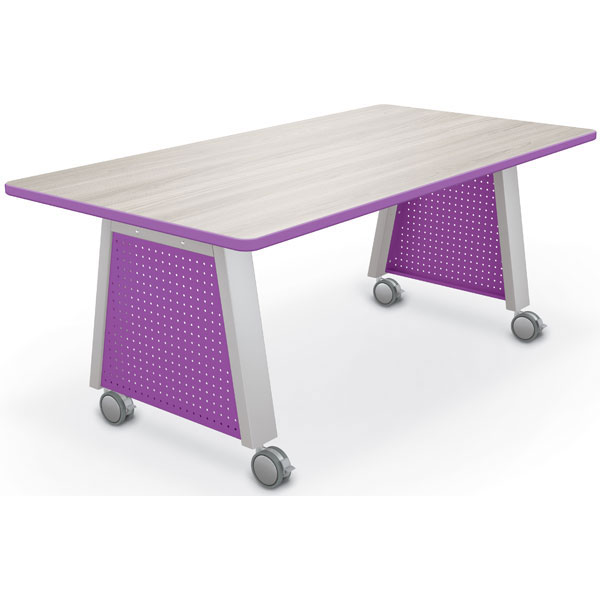 Compass Makerspace Table with Laminate Top - 72"W x 36"D x 29"H by Mooreco