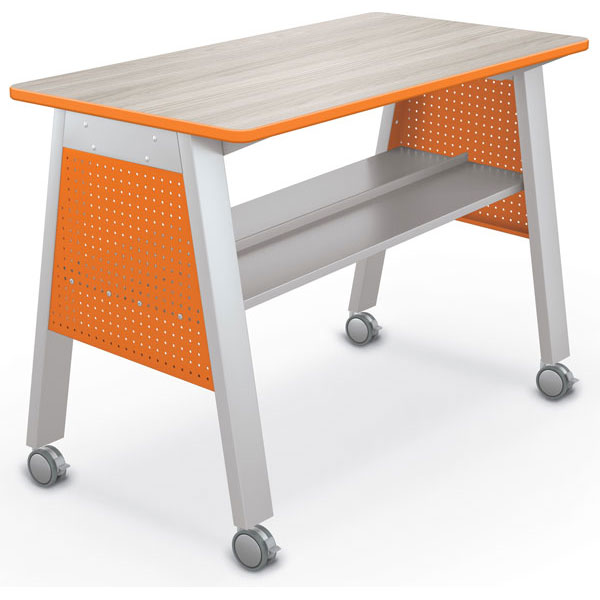 Compass Makerspace Table with Laminate Top - 60"W x 30"D x 42"H by Mooreco