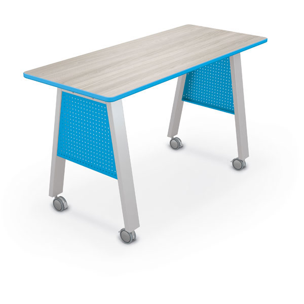 Compass Makerspace Table with Laminate Top - 72"W x 30"D x 42"H by Mooreco