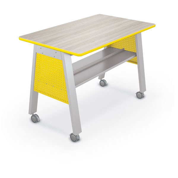 Compass Makerspace Table with Laminate Top - 60"W x 36"D x 42"H by Mooreco