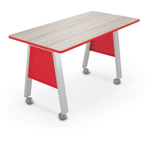 Compass Makerspace Table with Laminate Top - 72"W x 36"D x 42"H by Mooreco