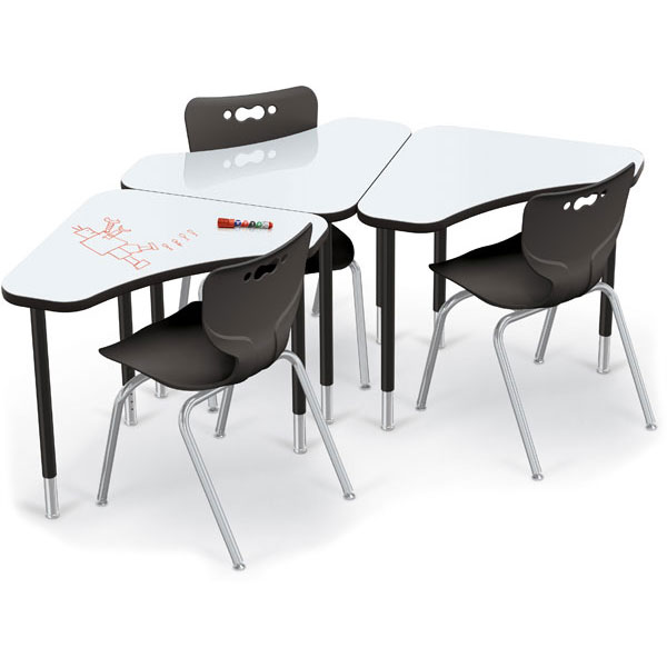 Boomerang Dry Erase Desk by Mooreco