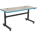 Height Adjustable Flipper Tables by Mooreco