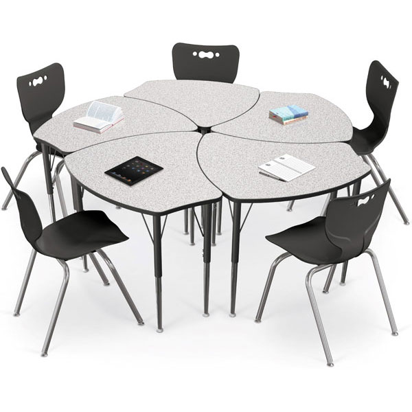 Economy Shapes Desk Bundle Five Desks Five 16