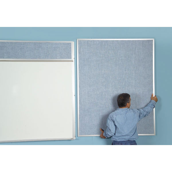 12'W x 5'H Type D Combo-Rite Markerboard and Tackboard by Best-Rite