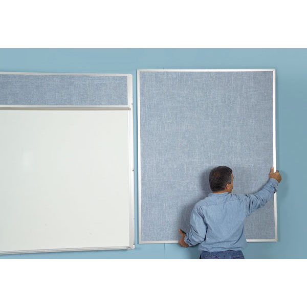 8'W x 5'H Type D Combo-Rite Markerboard and Tackboard by Best-Rite