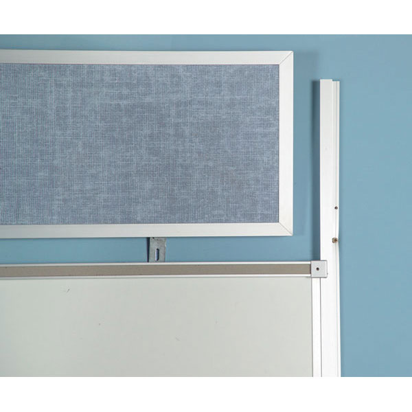 10'W x 5'H Type H Combo-Rite Markerboard and Tackboard by Best-Rite