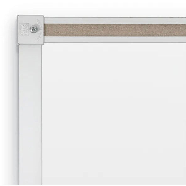 2' x 3' 202AB Aluminum Frame Magnetic Porcelain Steel Dry Erase Markerboard by Best-Rite