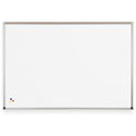 Porcelain Steel Whiteboards with ABC Trim and Map Rails by Best-Rite