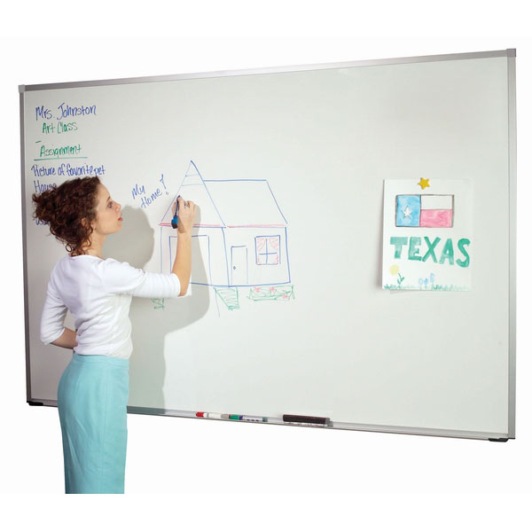 1/4" Economy Porcelain Steel Dry Erase Boards by BestRite