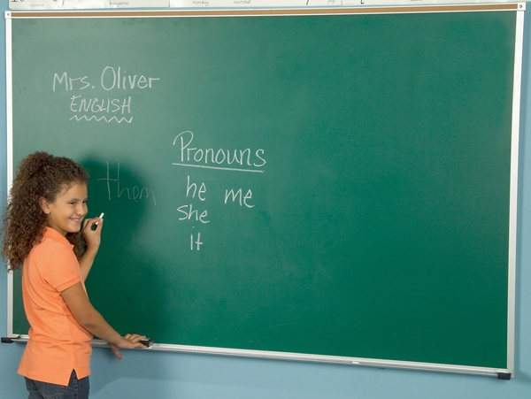 4 x 8 deluxe porcelain steel chalkboard and blackboard by best rite calk board