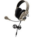 Califone 3066AVT Classroom Headset - Single Plug for Tablets & Laptops with Single Jacks