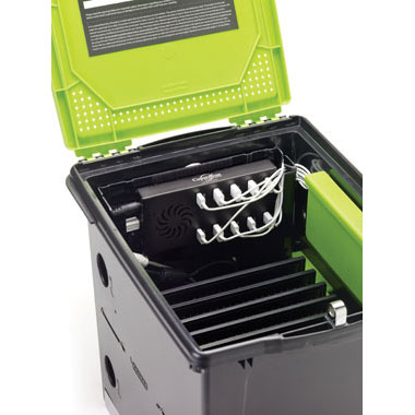 TEC1000 Tech Tub 10-Tablet Portable Locking Charging/Syncing Tub