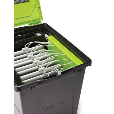 TEC1000 Tech Tub 10-Tablet Portable Locking Charging/Syncing Tub