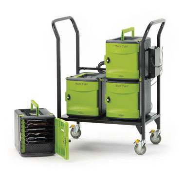 Copernicus FTT724 24-Slot Tech Tub Cart (includes 4 Tech Tubs)