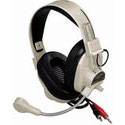 Califone 3066AV Classroom Headset - Dual 3.5mm Plug for Computers with Dual Jacks