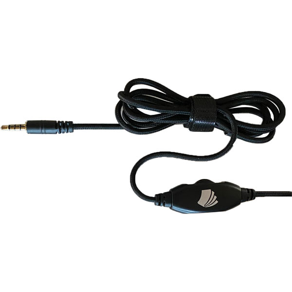 Learner EDU360T-12P-6 School Headset - Single Plug with 6in Dual Plug Adapter