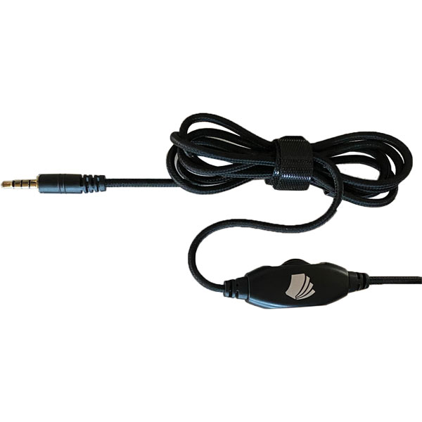 Learner EDU360T-12P-3 School Headset - Single Plug with 3ft Dual Plug Adapter