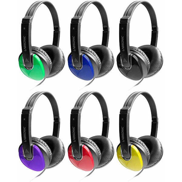 Labsonic LS275 School Headphones - Available in 6 Colors