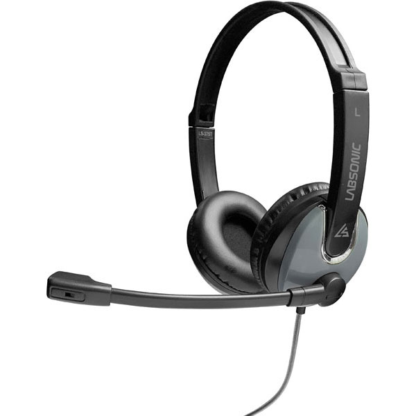 Labsonic LS375T School Headset - Single Plug for & with Single Jacks