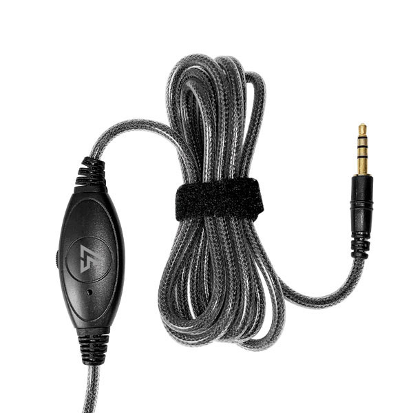 Labsonic LS5750T-12P-3 School Headset - Single Plug with 3ft Dual Plug Adapter