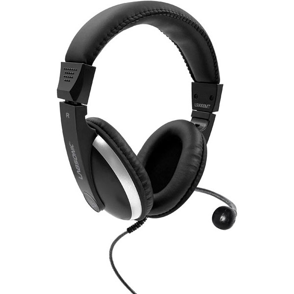 Labsonic LS9000MT School Headset - Single Plug for Tablets & Laptops with Single Jacks