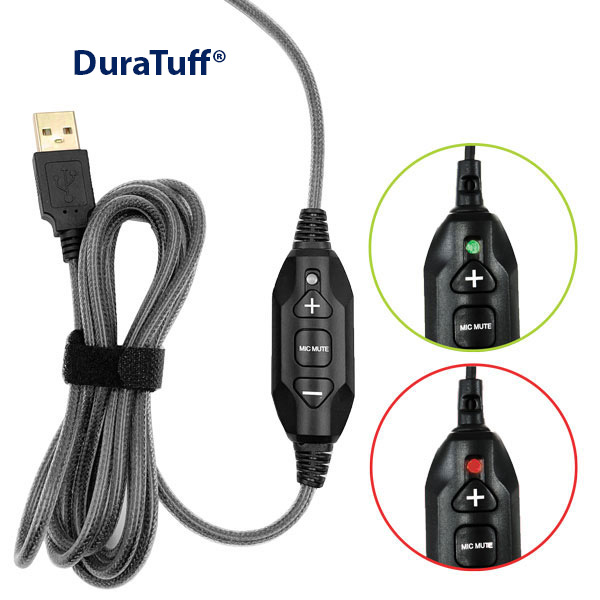 Labsonic LS9000MUSB School Headset - USB Plug