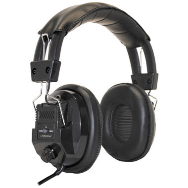 Labsonic LS3000 Classic School Headphones - Stereo to Mono Switchable